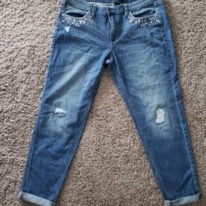 White House Black Market Girlfriend jeans NWT